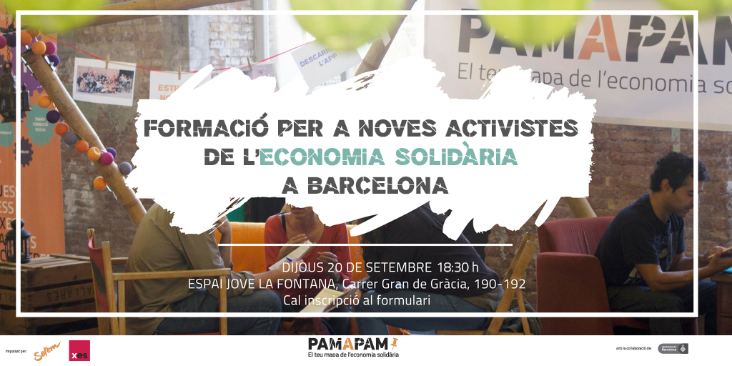 Formació per a noves activistes Pam a Pam.