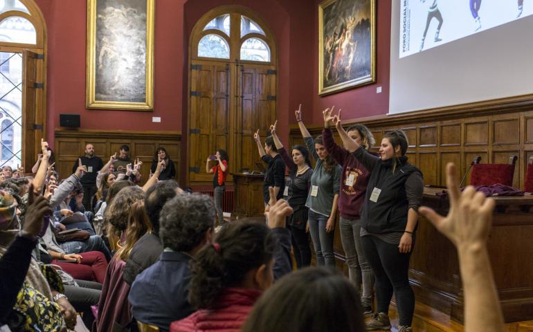Llits solidaris al Fòrum Social Mundial