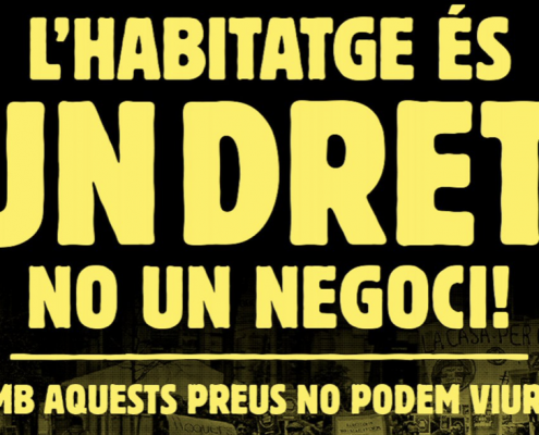 Habitatge és un dret