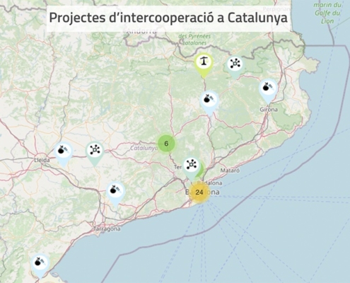 mapa intercooperació