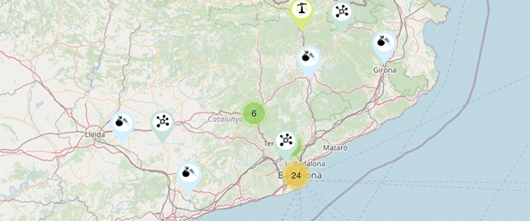 mapa intercooperació